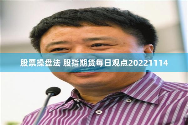 股票操盘法 股指期货每日观点20221114